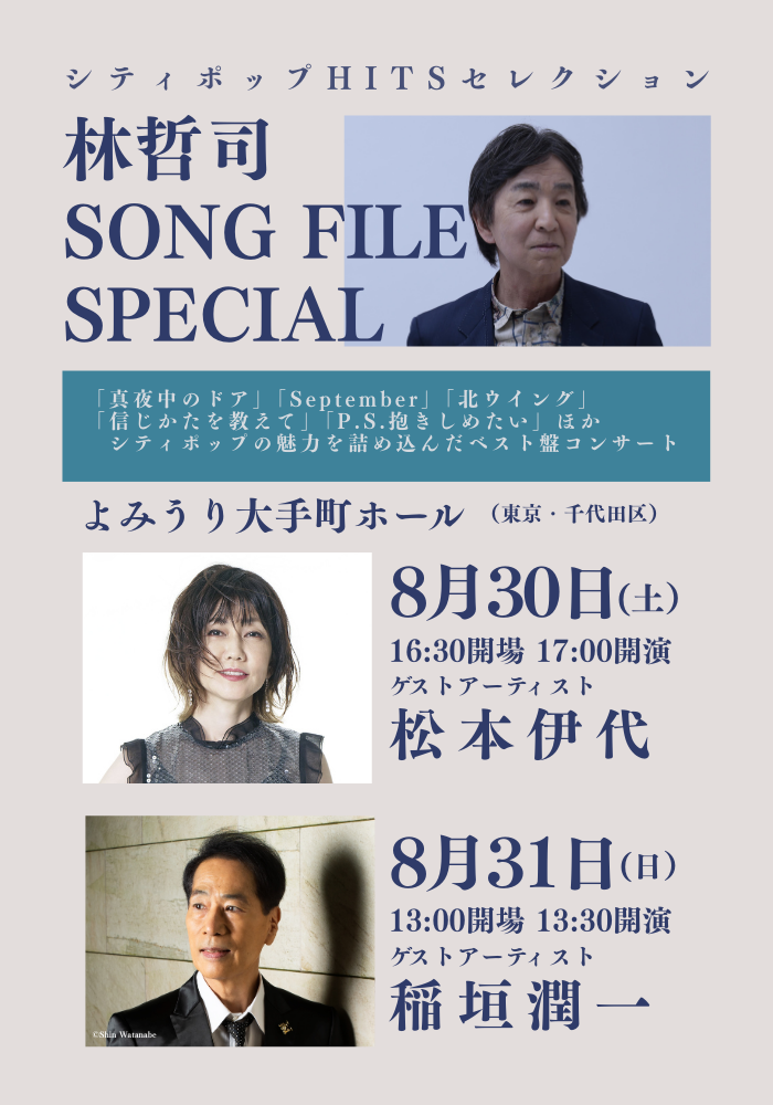 素晴らしい品質 シティポップHITSセレクション 林哲司 SONG FILE SPECIAL アート・デザイン・音楽
